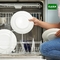 Τετραγωνικός διπλός πλαισιωμένος καθαρός βρώμικος στόχος μαγνητών πλυντηρίων πιάτων για το ψυγείο